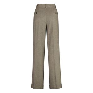 PINKO Women's Wide-Leg Houndstooth Wool Blend Pants Women CAMEL